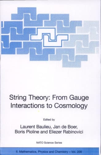 String Theory: From Gauge Interactions to Cosmology