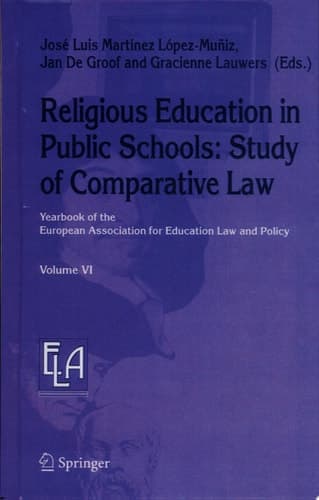 Religious Education in Public Schools: Study of Comparative Law