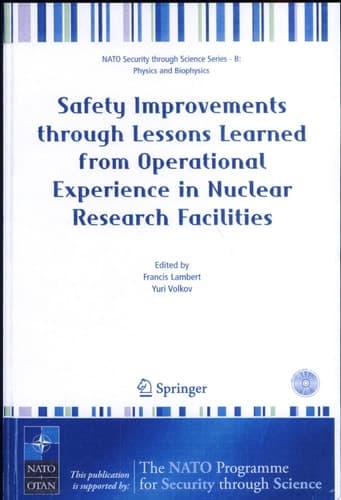 Safety Improvements through Lessons Learned from Operational Experience in Nuclear Research Facilities