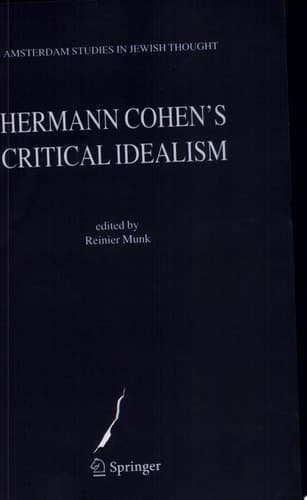 Hermann Cohen's Critical Idealism