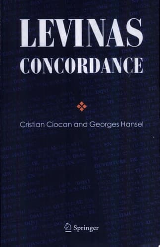 Levinas Concordance