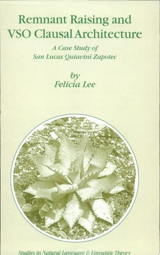 Remnant Raising and VSO Clausal Architecture A Case Study of San Lucas Quiavini Zapotec