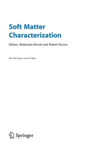 Soft-Matter Characterization