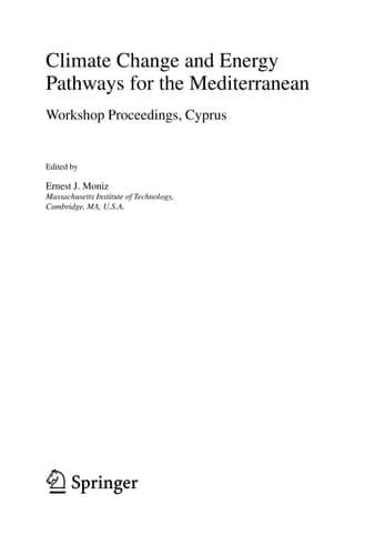 Climate Change and Energy Pathways for the Mediterranean Workshop Proceedings, Cyprus