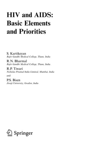 HIV and AIDS: Basic Elements and Priorities