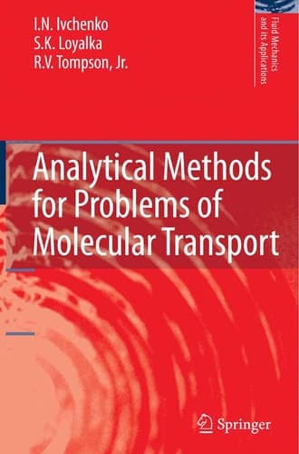 Analytical Methods for Problems of Molecular Transport