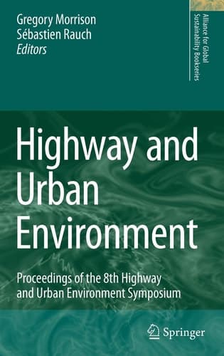Highway and Urban Environment Proceedings of the 8th Highway and Urban Environment Symposium