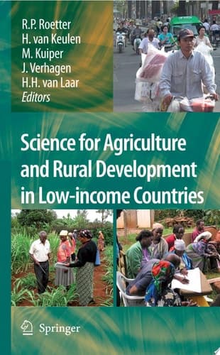 Science for Agriculture and Rural Development in Low-income Countries