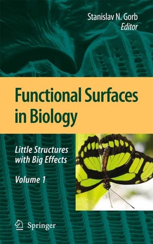 Functional Surfaces in Biology Little Structures with Big Effects
