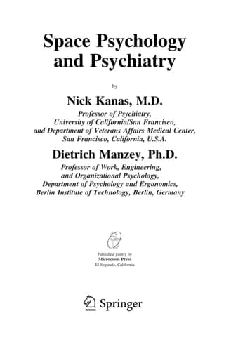 Space Psychology and Psychiatry