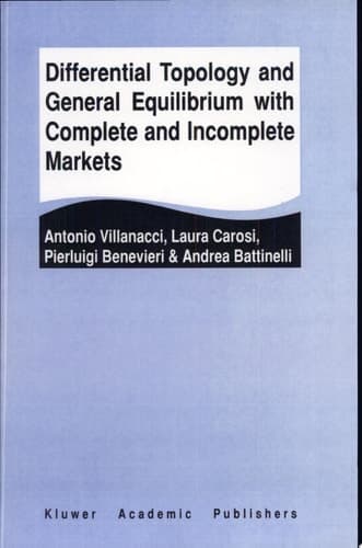 Differential Topology and General Equilibrium with Complete and Incomplete Markets