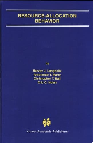 Resource-Allocation Behavior