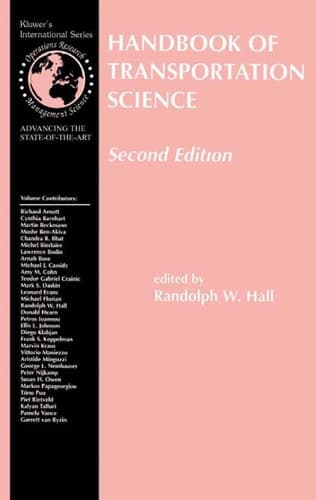 Handbook of Transportation Science