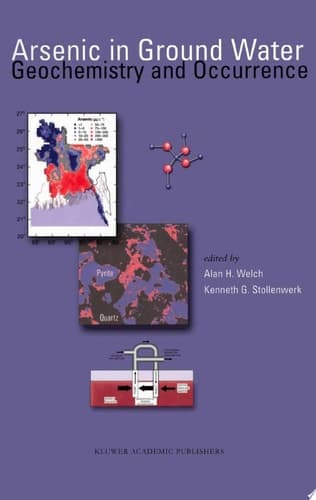 Arsenic in Ground Water Geochemistry and Occurrence