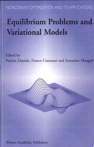 Equilibrium Problems and Variational Models