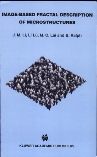 Image-Based Fractal Description of Microstructures