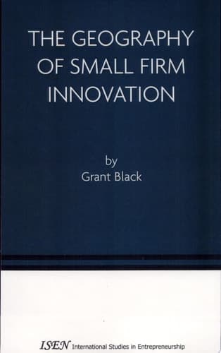 The Geography of Small Firm Innovation