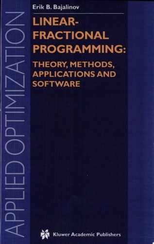 Linear-Fractional Programming Theory, Methods, Applications and Software