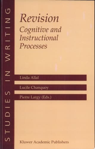 Revision Cognitive and Instructional Processes Cognitive and Instructional Processes