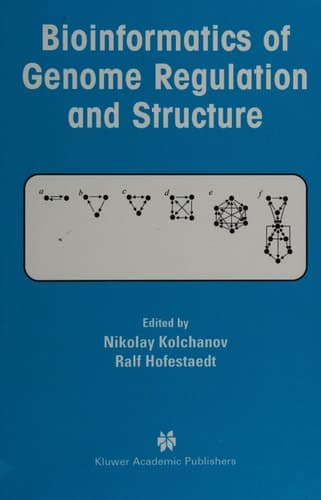 Bioinformatics of Genome Regulation and Structure