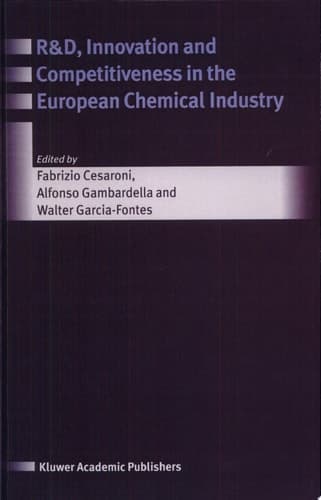 R&D, Innovation and Competitiveness in the European Chemical Industry