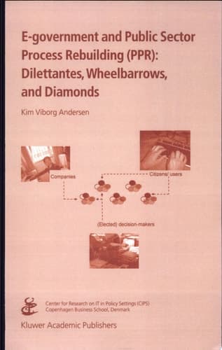E-government and Public Sector Process Rebuilding Dilettantes, Wheel Barrows, and Diamonds
