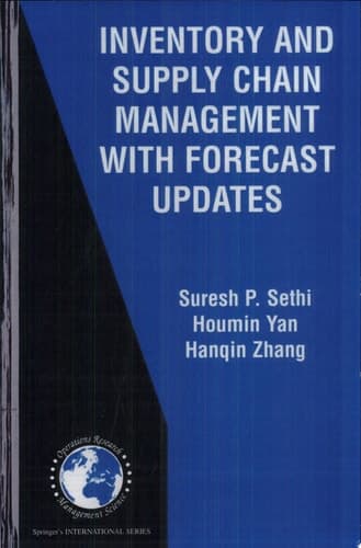 Inventory and Supply Chain Management with Forecast Updates