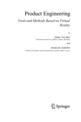 Product Engineering: Tools and Methods Based on Virtual Reality (Intelligent Systems, Control and Automation: Science and Eng)