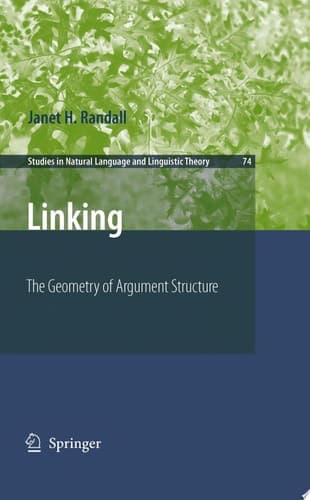 Linking The Geometry of Argument Structure