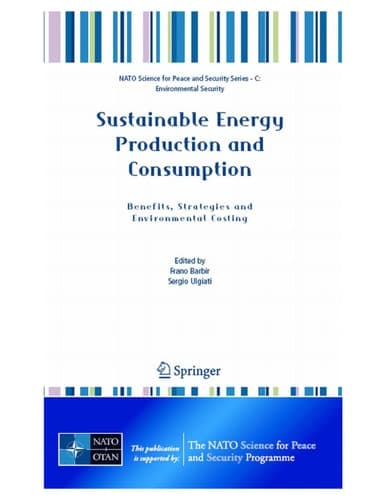 Sustainable Energy Production and Consumption Benefits, Strategies and Environmental Costing