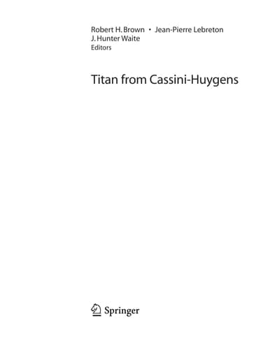 Titan from Cassini-Huygens