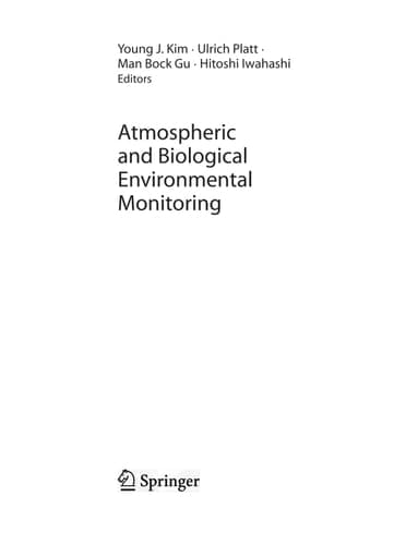 Atmospheric and Biological Environmental Monitoring