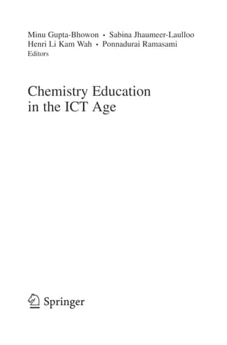 Chemistry Education in the ICT Age