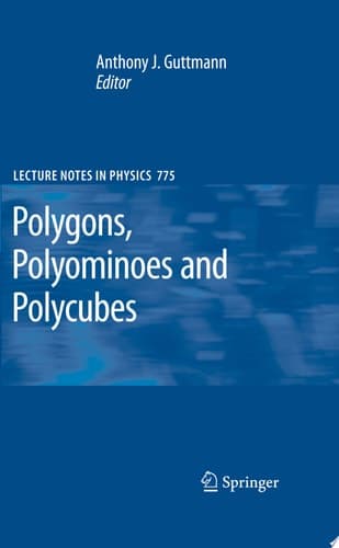 Polygons, Polyominoes and Polycubes