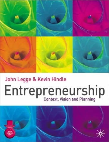 Entrepreneurship Context, Vision and Planning
