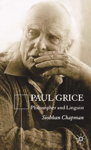 Paul Grice Philosopher and Linguist