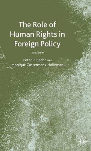The Role of Human Rights in Foreign Policy, 3rd Edition