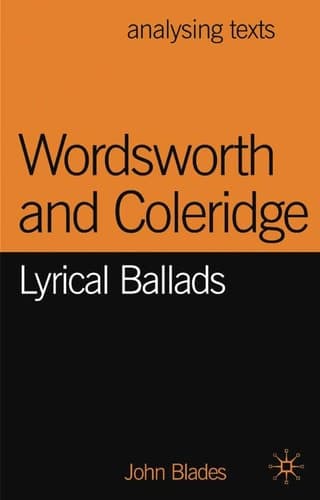 Wordsworth and Coleridge Lyrical Ballads