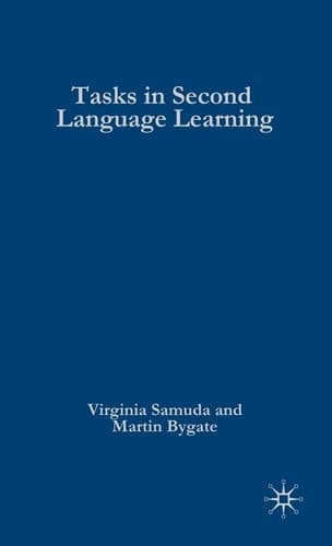 Tasks in Second Language Learning