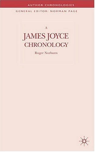 A James Joyce Chronology