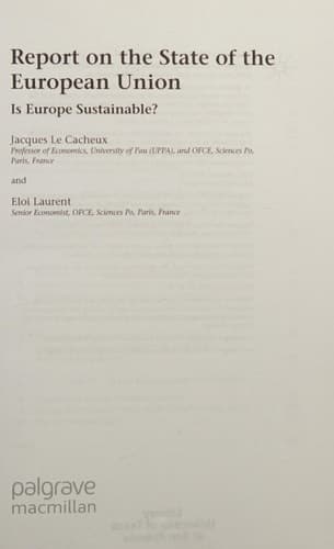 Report on the State of the European Union Volume 1