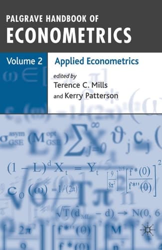 Palgrave Handbook of Econometrics: Volume 2 : Applied Econometrics
