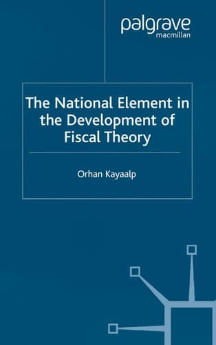 The National Element in the Development of Fiscal Theory