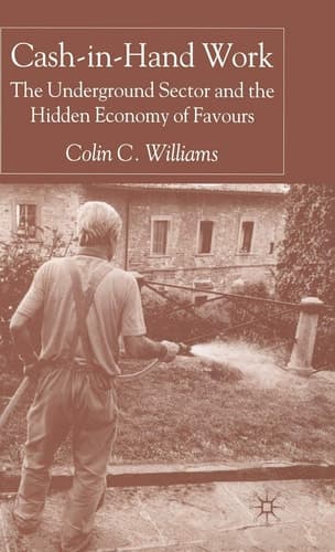 Cash-in-Hand Work The Underground Sector and the Hidden Economy of Favours