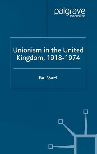 Unionism in the United Kingdom, 1918-1974