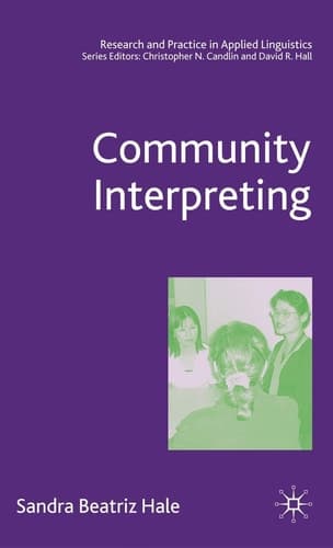 Community Interpreting (Research and Practice in Applied Linguistics)