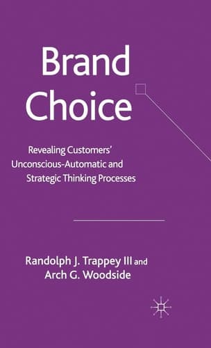 Brand Choice Revealing Customers' Unconscious-Automatic and Strategic Thinking Processes