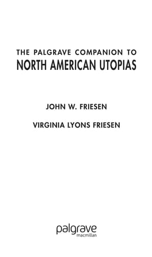 The Palgrave Companion to North American Utopias