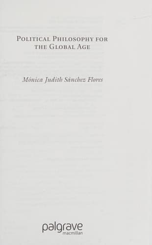 Political Philosophy for the Global Age