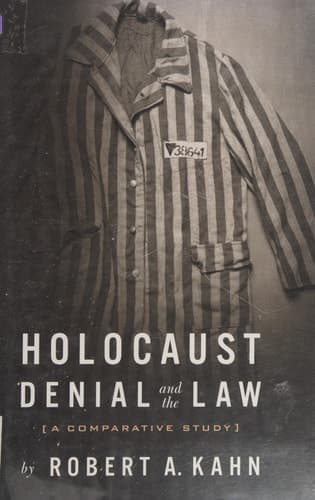 Holocaust Denial and the Law: A Comparative Study